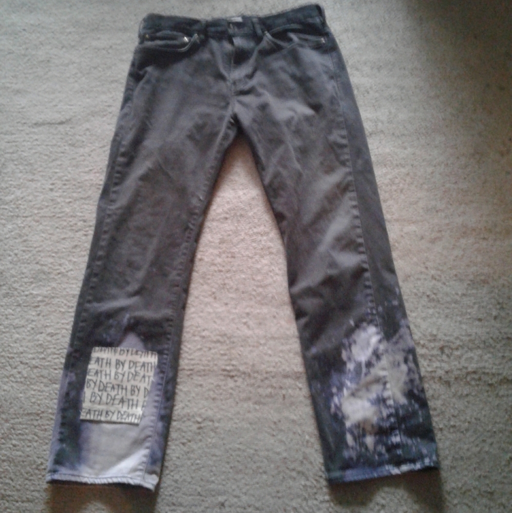 CUSTOM BLEACHED DOCKERS JEANS